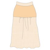 Autumn Vibes Only - Creamy Gingham - The Sophia Tank